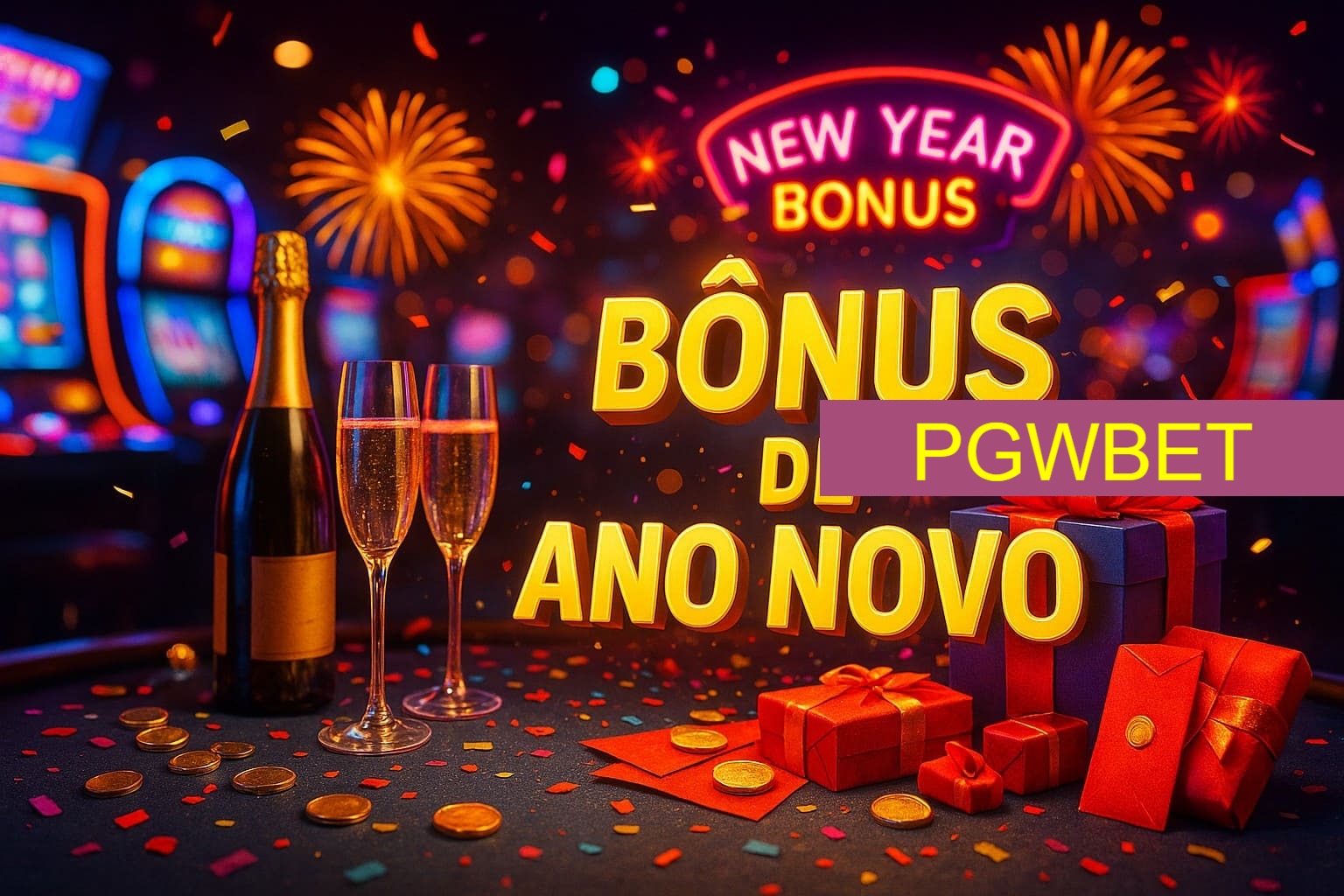 Promoções de Ano Novo no PGWBET